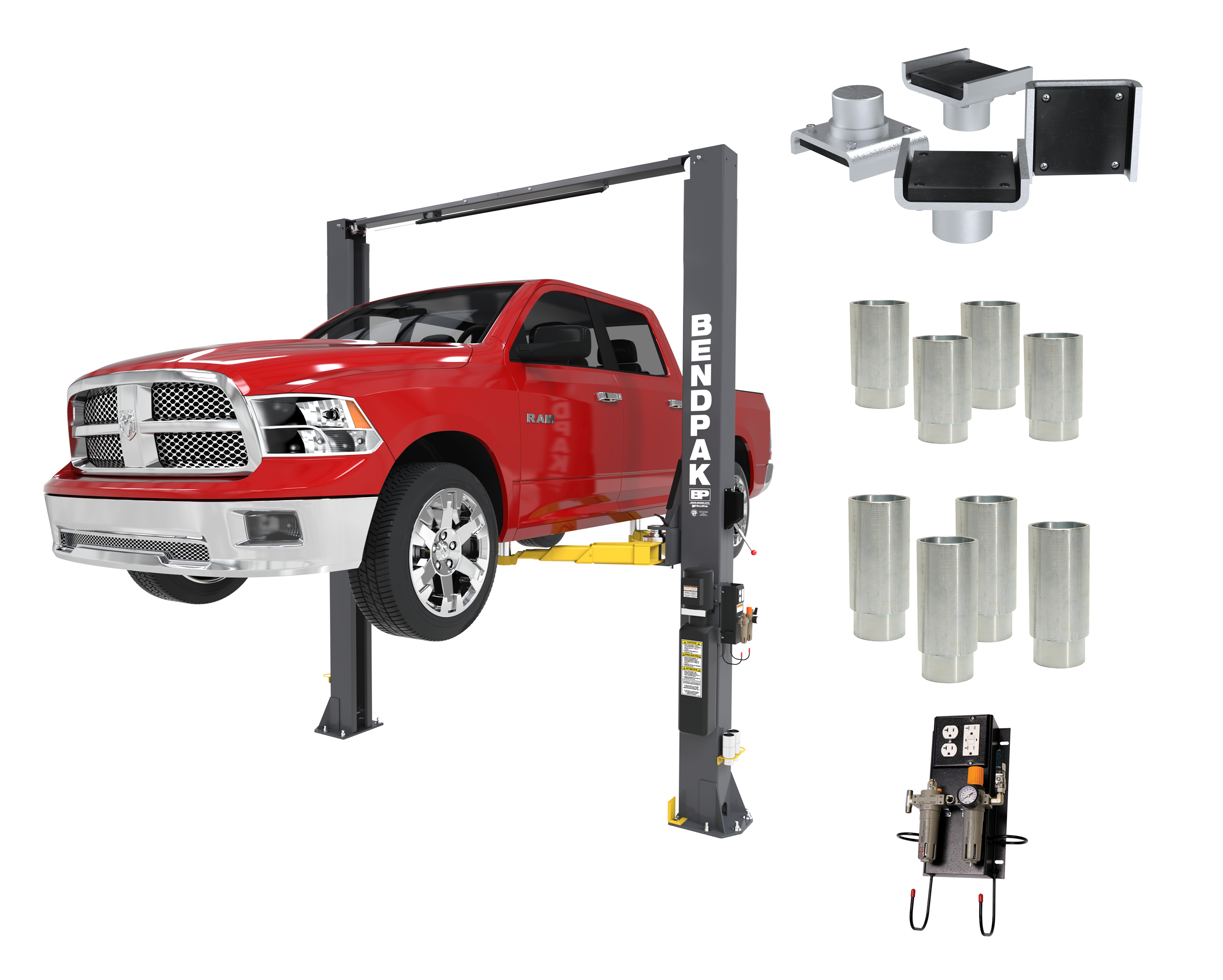 BendPak 10APX Pro Series Package - MTF Equipment Sales Inc.